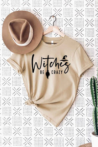 WITCHES HALLOWEEN GRAPHIC PLUS SIZE TEE / T SHIRT