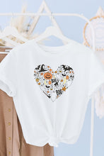 Load image into Gallery viewer, Halloween Heart Graphic Tee