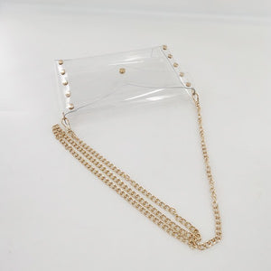 Clear Crossbody Clutch Bag