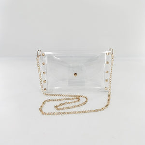 Clear Crossbody Clutch Bag