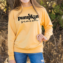 Load image into Gallery viewer, Pumpkin Season Cursive Lightweight Sweatshirt