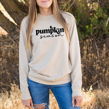 Load image into Gallery viewer, Pumpkin Season Cursive Lightweight Sweatshirt