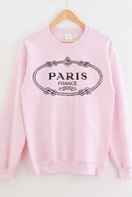 Load image into Gallery viewer, PARIS FRANCE GRAPHIC SWEATSHIRT PLUS SIZE