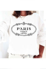 Load image into Gallery viewer, PARIS FRANCE GRAPHIC SWEATSHIRT PLUS SIZE