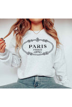 Load image into Gallery viewer, PARIS FRANCE GRAPHIC SWEATSHIRT PLUS SIZE