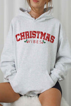 Load image into Gallery viewer, CHRISTMAS VIBES CHRISTMAS GRAPHIC HOODIE