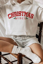 Load image into Gallery viewer, CHRISTMAS VIBES CHRISTMAS GRAPHIC HOODIE