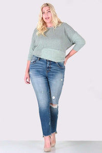 PLUS SIZE RELAXED SKINNY