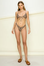 Load image into Gallery viewer, COASTAL VIBES LEOPARD PRINT BIKINI SET