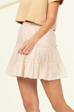 Load image into Gallery viewer, FOREVER CLASSY HIGH WAIST TIERED MINI SKIRT