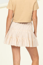 Load image into Gallery viewer, FOREVER CLASSY HIGH WAIST TIERED MINI SKIRT