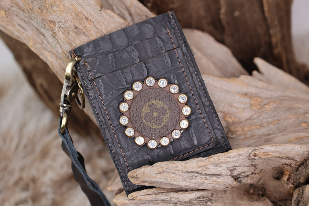 Upcycled Cardholder Wristlet