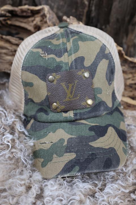 Upcycled Camo Hat