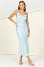 Load image into Gallery viewer, BY YOUR SIDE POLKA-DOT TOP AND MIDI SKIRT SET