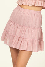 Load image into Gallery viewer, FOREVER CLASSY HIGH WAIST TIERED MINI SKIRT