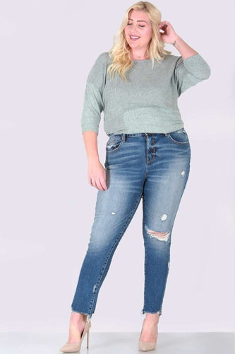 PLUS SIZE RELAXED SKINNY