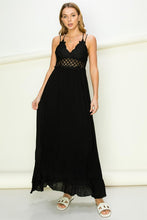 Load image into Gallery viewer, IN LOVE BUSTIER LACE MAXI DRESS