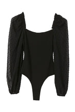 Load image into Gallery viewer, Mesh sleeve bodysuit