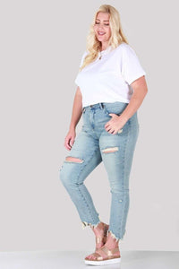 PLUS SIZE RELAXED SKINNY