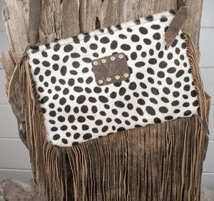 Dalmatian Fringe Crossbody