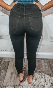 Shark Bite Black Denim