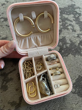 Load image into Gallery viewer, Pink Jewelry Case