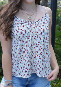 Sammy Ivory Floral Tank