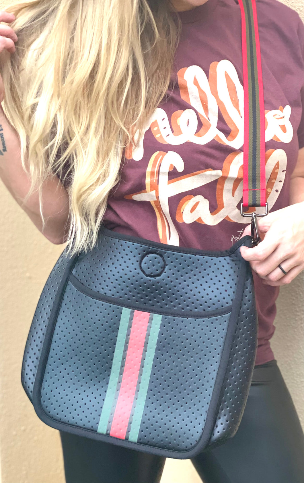 Luxe Neoprene Crossbody
