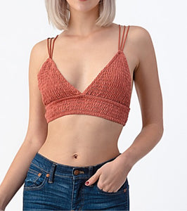 Smocked Bralette