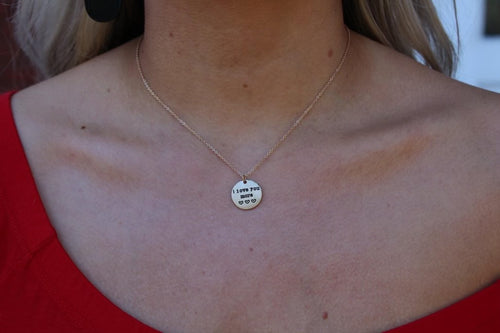 I Love You More Necklace