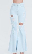 Load image into Gallery viewer, Alexandra Distressed Bell Bottoms