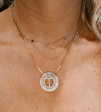 Load image into Gallery viewer, Glam Initial Pendant Necklace