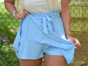 Blue Skies Skort