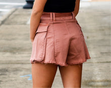 Load image into Gallery viewer, Avery Distressed Skort