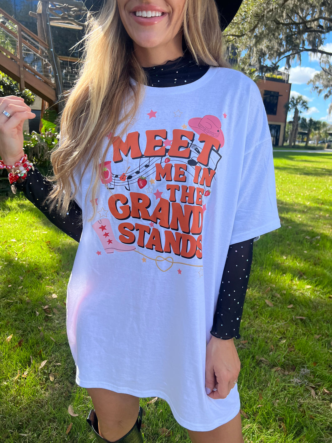 Meet Me at The Grand Stands Graphic