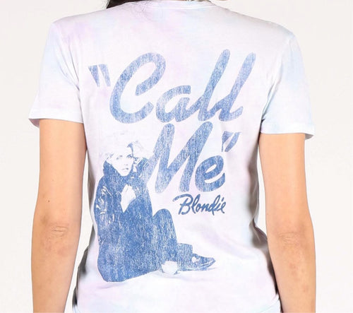 Blondie Call Me Tee