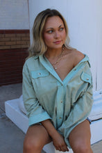 Load image into Gallery viewer, Shades of Green Shacket