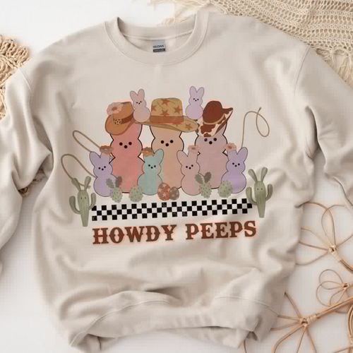 Howdy Peep Graphic