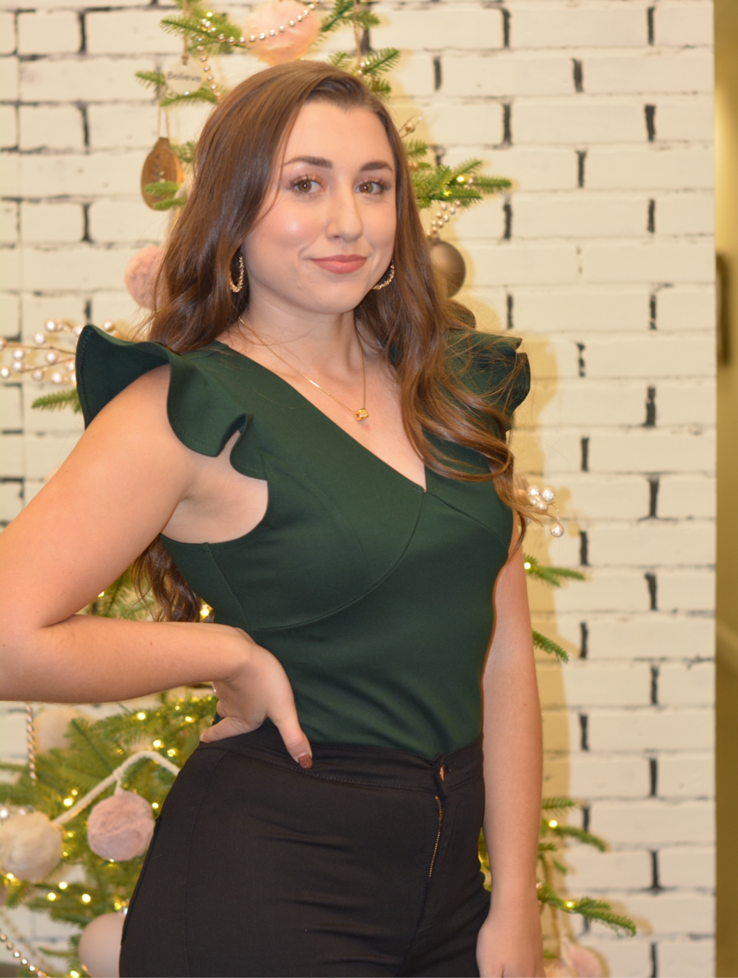 Smile Anyways Emerald Bodysuit