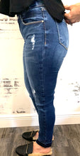 Load image into Gallery viewer, Must Have Dark Wash Denim Jeans