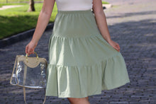 Load image into Gallery viewer, Sage Saturday Skirt