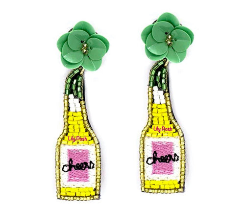 Cheers Beaded Earrings