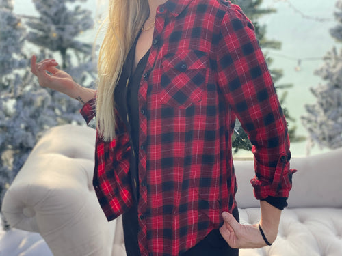 Sassy Sam Flannel