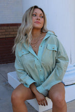 Load image into Gallery viewer, Shades of Green Shacket