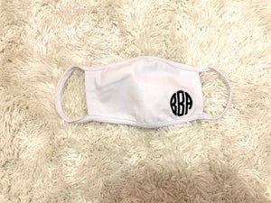 White Face Mask Custom