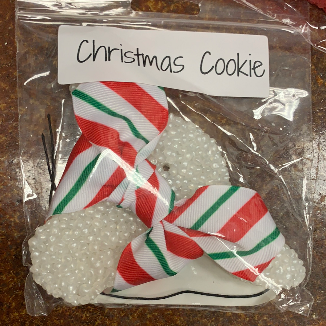 Christmas cookie cowhead freshie